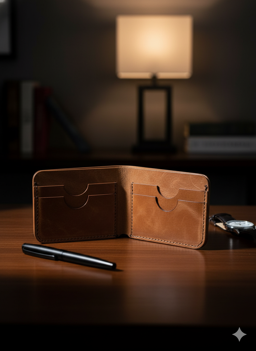 Men’s Brown Leather Wallet