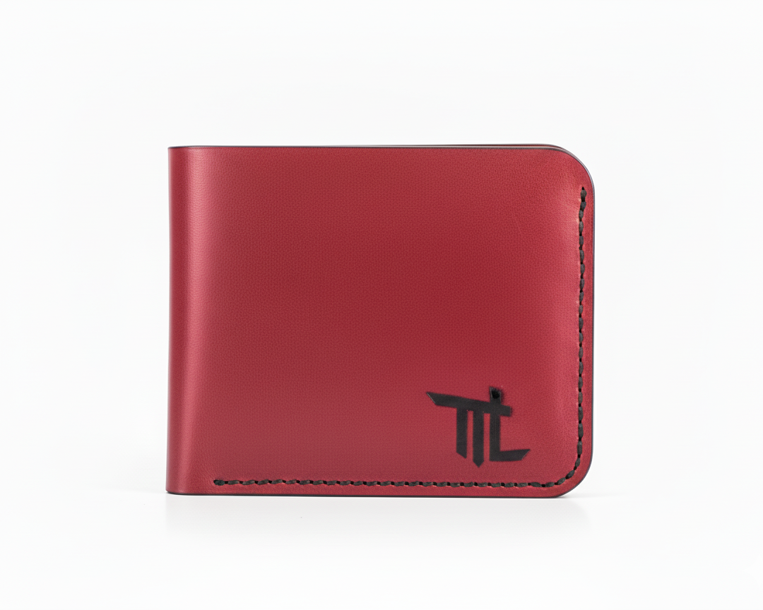 Men’s Burgandy Leather Wallet