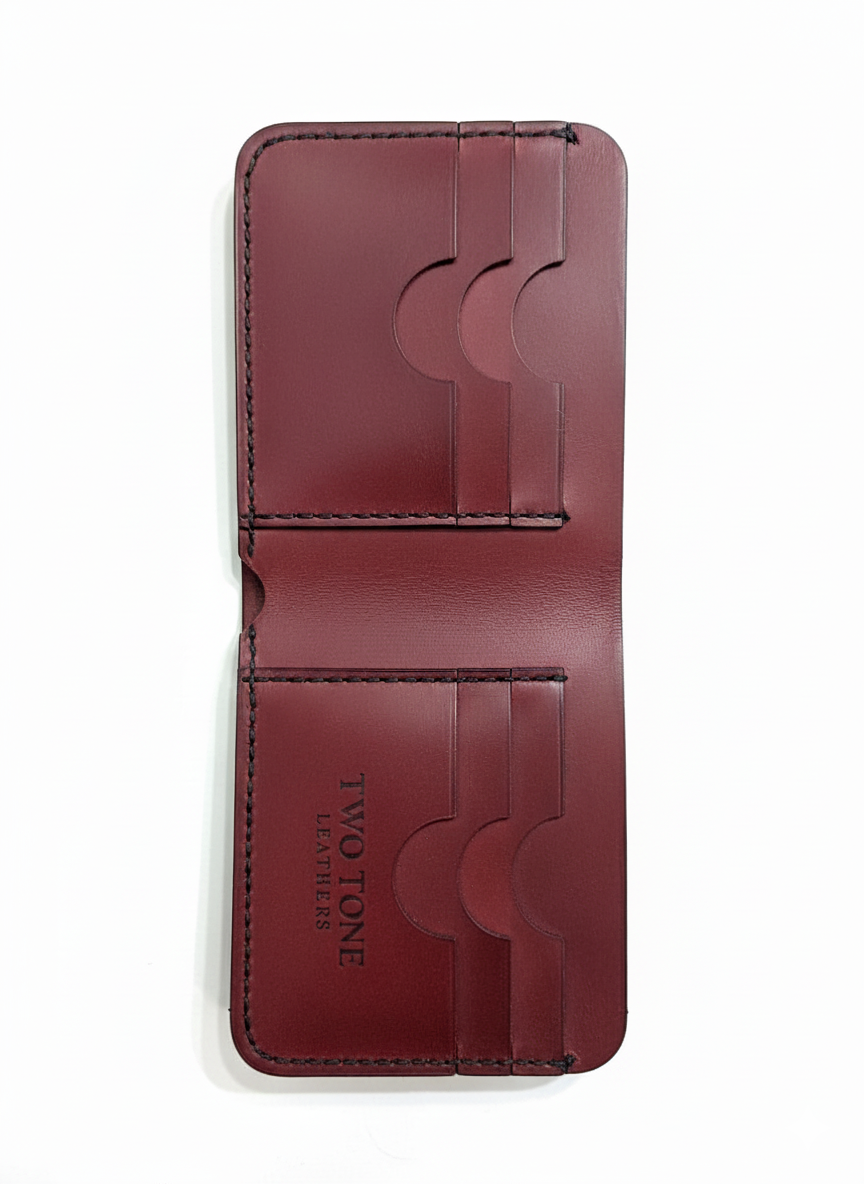 Men’s Burgandy Leather Wallet