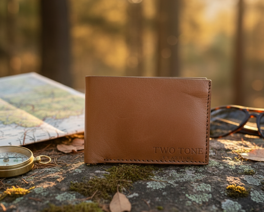 Men’s Brown Leather Regular Wallet