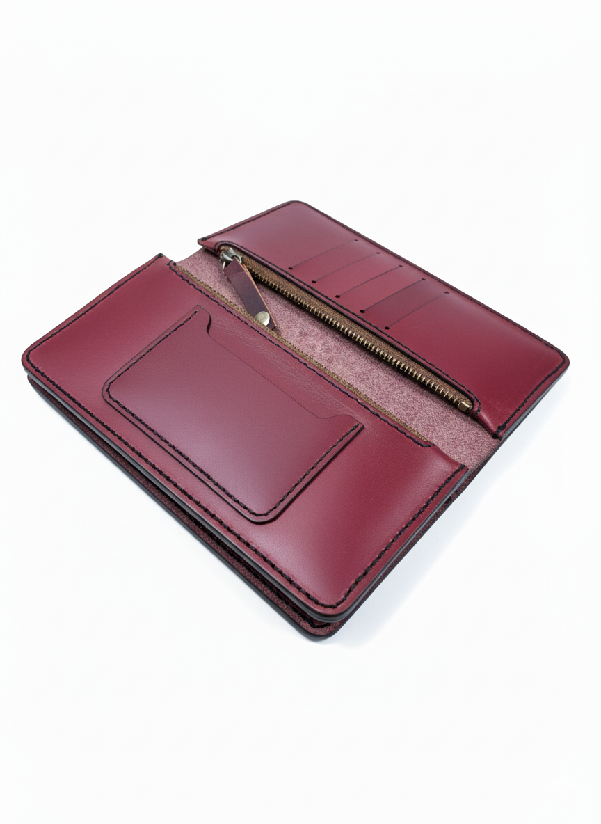 Premium Men’s Long Leather Wallet