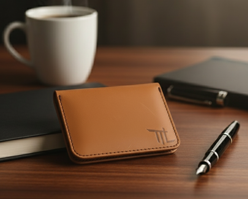 leather card holder 