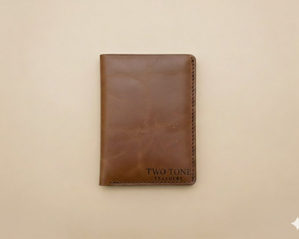 passport holder twotoneleather