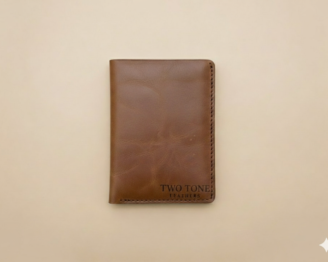 passport holder twotoneleather