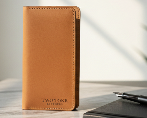 twotoneleathers-mens-long-leather-wallet-front-view